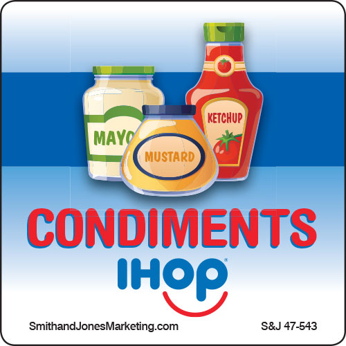 Condiments Sticker - Click Image to Close