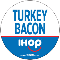Turkey Bacon Sticker - Click Image to Close