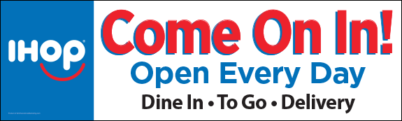 "Come On In" Banner
