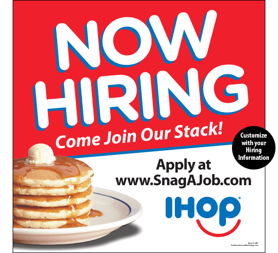 Join Our Stack Hiring Window Cling (2' x 2')