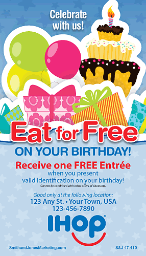 Eat Free on Your Birthday BCS Card
