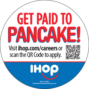 Get Paid to Pancake Sticker
