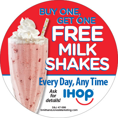 BOGO Milkshakes Sticker
