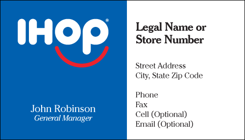 Business Card (Reversed Logo)